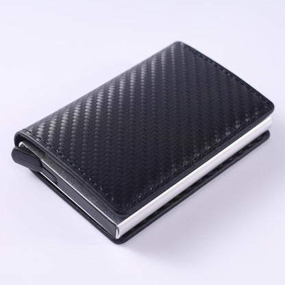 full inspection anti theft swiping mens wallet