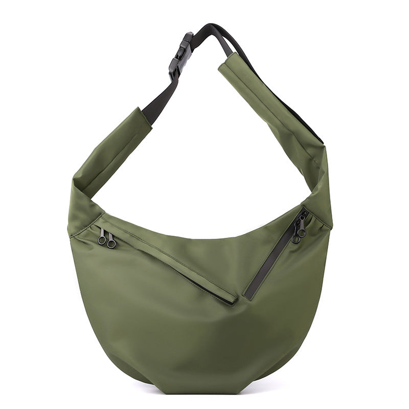 mens all match casual and lightweight large capacity japanese satchel
