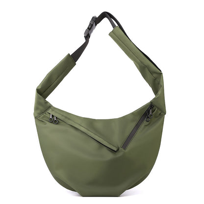 mens all match casual and lightweight large capacity japanese satchel