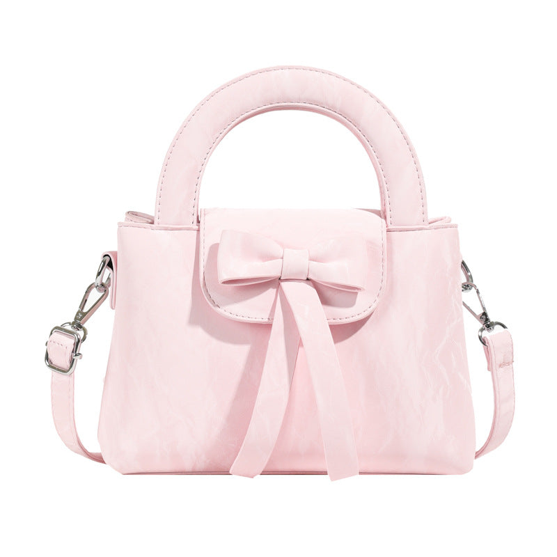 womens fashion bowknot shoulder bag