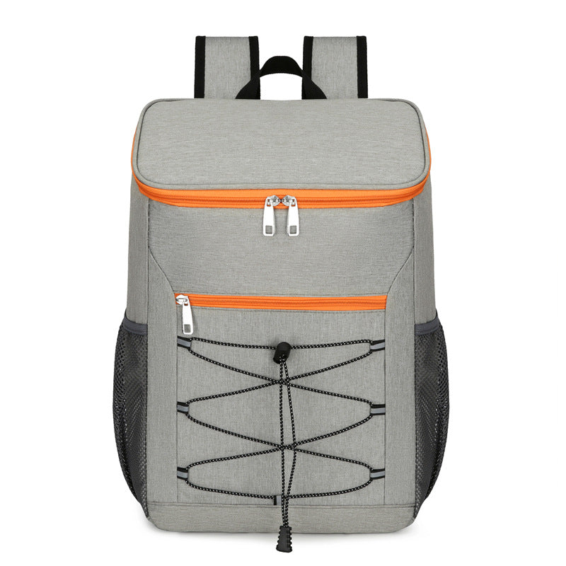 zipper reflective stripe backpack heat insulation cold insulation