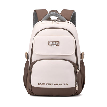 New Junior High School Backpack Girls Super Light