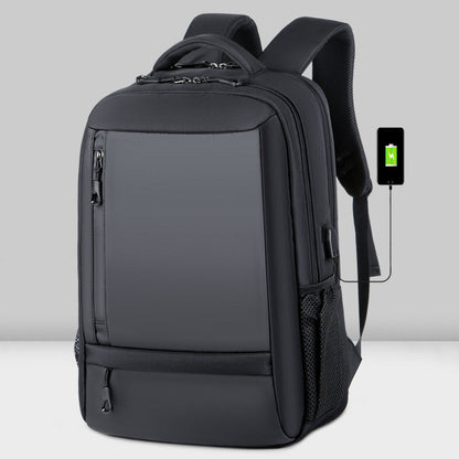 mens multi functional computer backpack simple waterproof