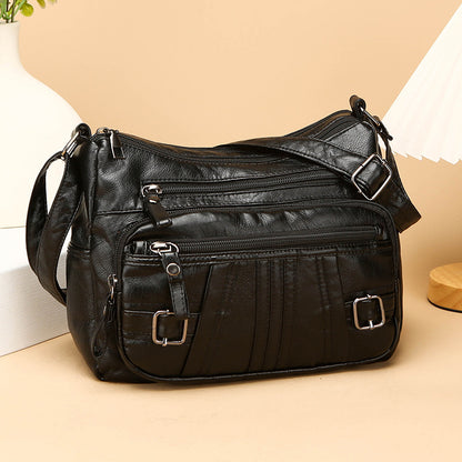 womens shoulder messenger bag versatile casual retro