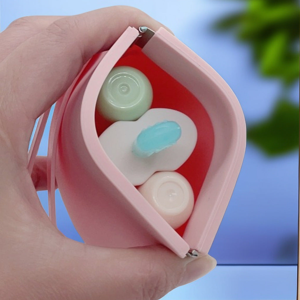 Silicone Shrapnel Coin Purse Zipper Coin Buggy Bag