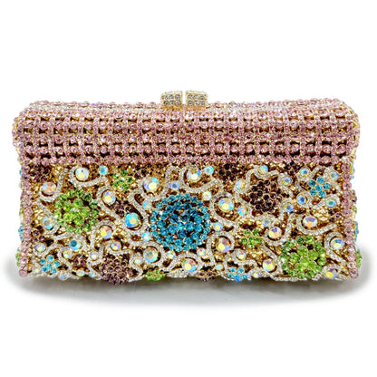 Handmade Spot Drill Dinner Bag Fashion Lady