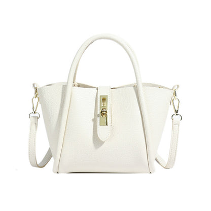 portable bucket shoulder crossbody underarm bag
