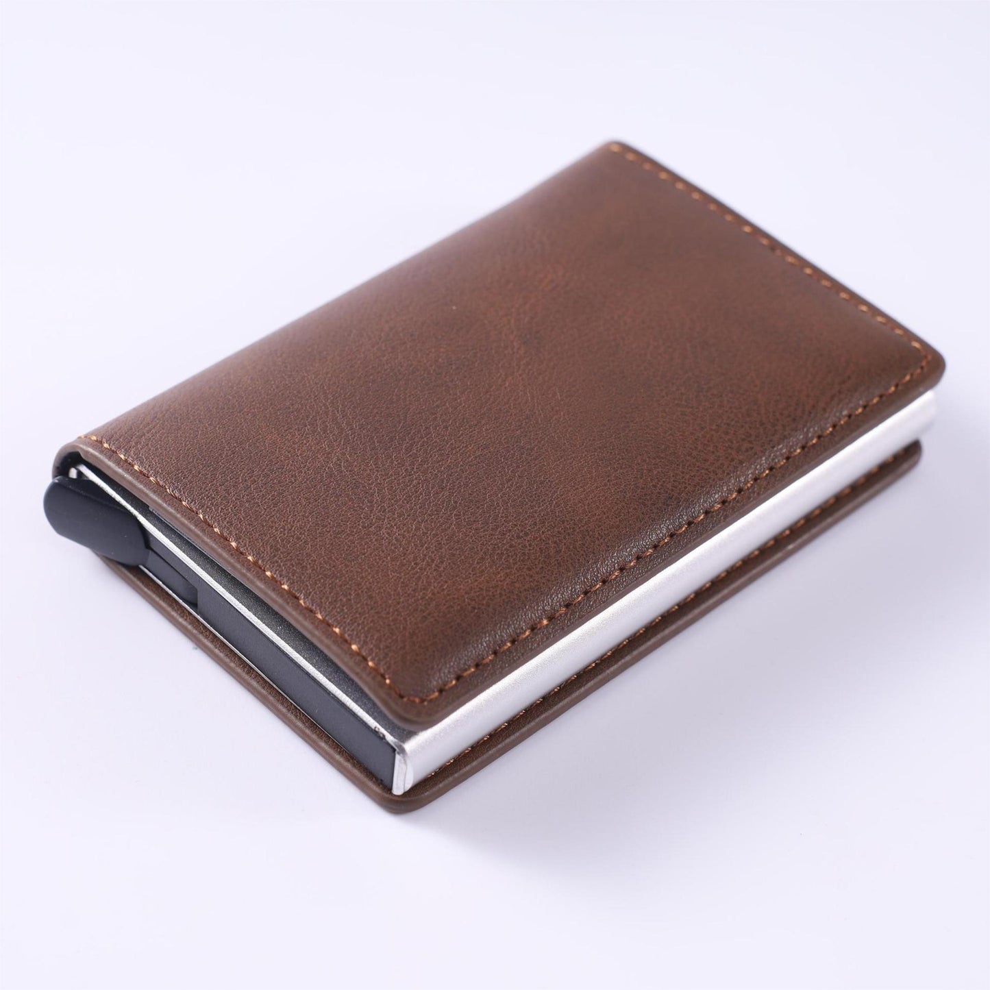 full inspection anti theft swiping mens wallet