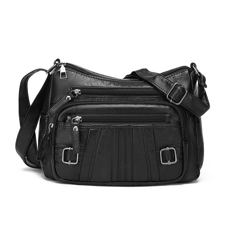 womens shoulder messenger bag versatile casual retro
