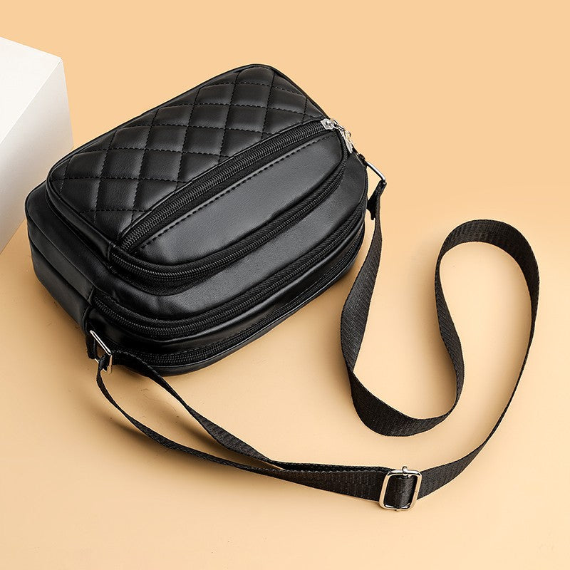 fashion womens autumn and winter new fashion crossbody small square bag