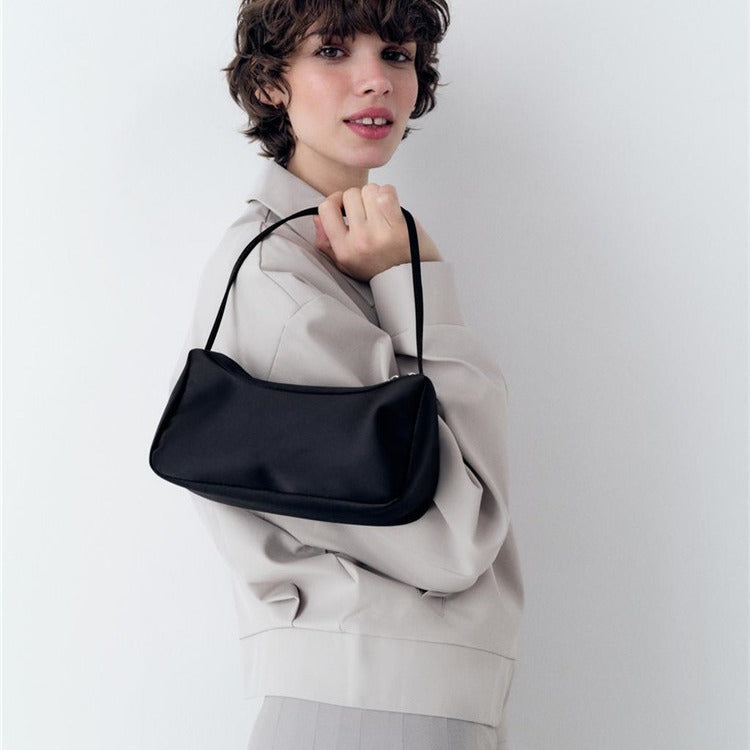 Silk Satin Underarm One Shoulder Hand-carrying Small Bag