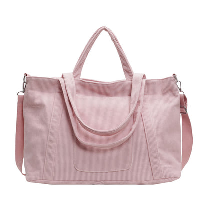 Fashion Personality Large Capacity Corduroy Bag Women