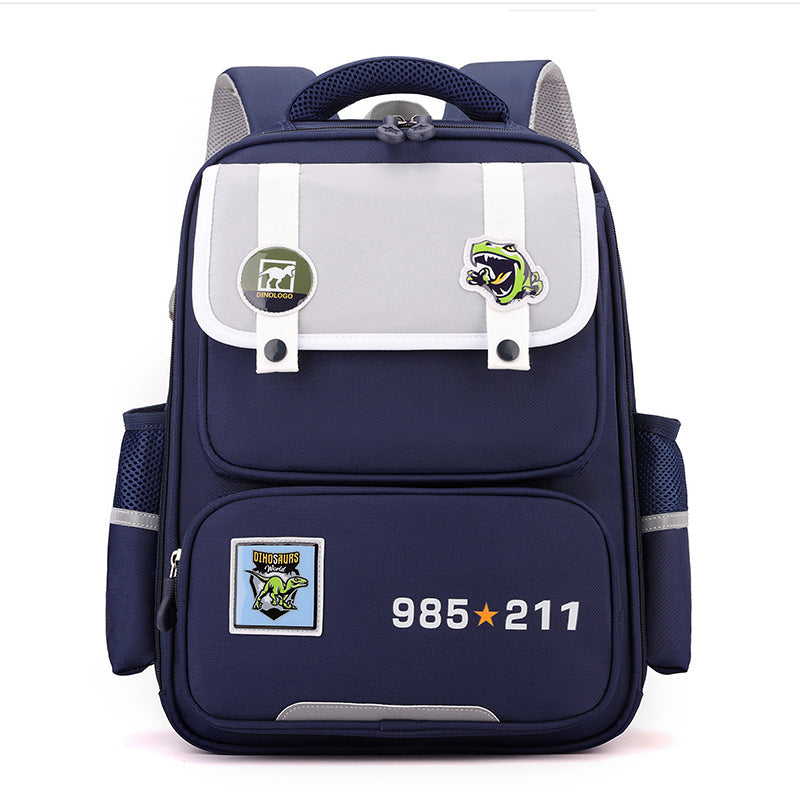 Children's Schoolbag British Style Lightweight And Wear-resistant