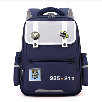 Children's Schoolbag British Style Lightweight And Wear-resistant