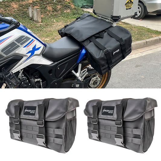 motorcycle rear seat side bag waterproof traveling by motorcycle side bag riding bag