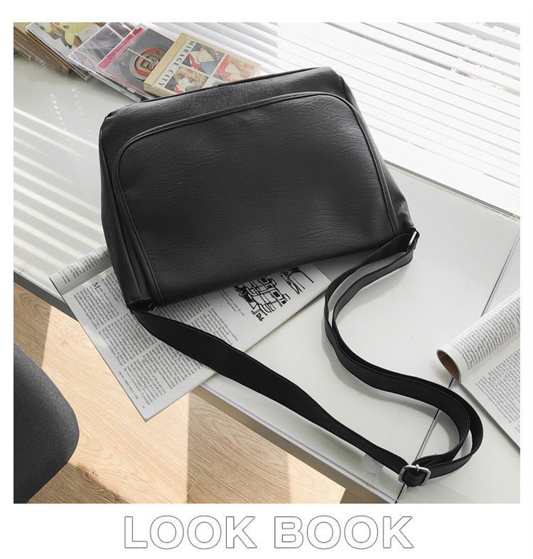 mens simplicity british style vintage messenger bag