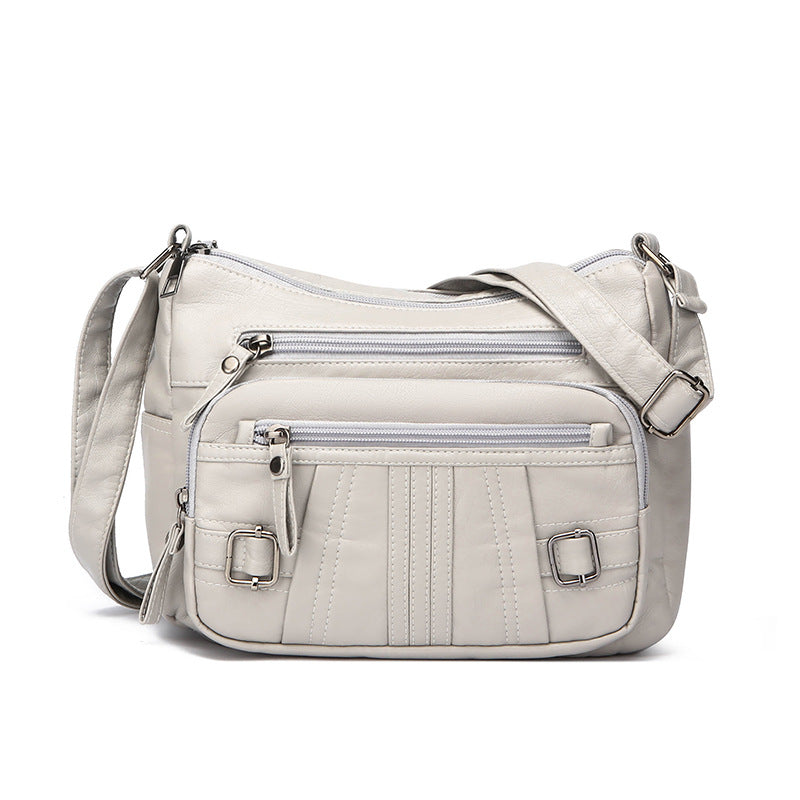 womens shoulder messenger bag versatile casual retro