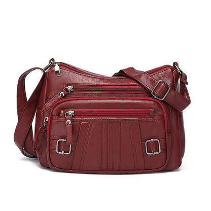 womens shoulder messenger bag versatile casual retro