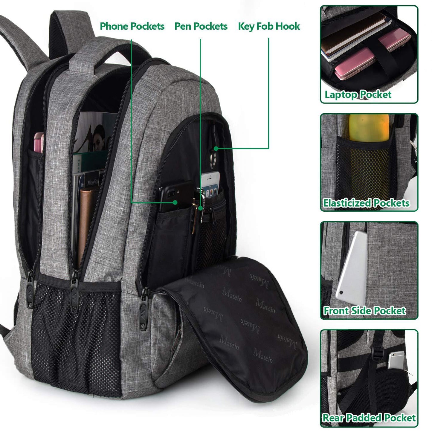 large capacity multifunctional travel backpack