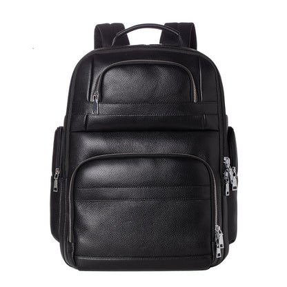 travel backpack genuine leather men