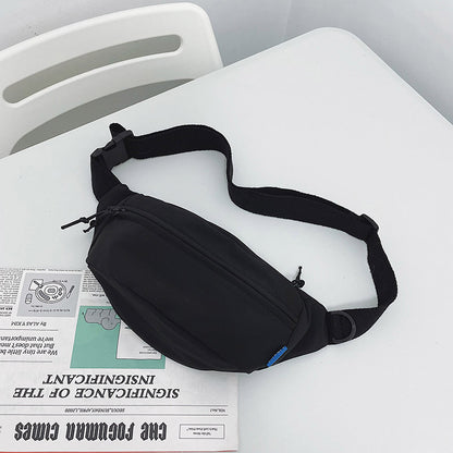 pure color all matching outdoor pocket new shoulder bag