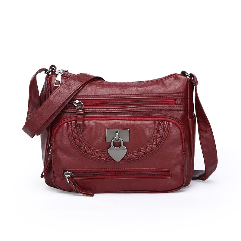 New Mother Bag Simple Fashion Single Shoulder Multi-compartment