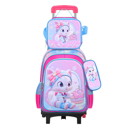 cute cartoon backpack for primary school students