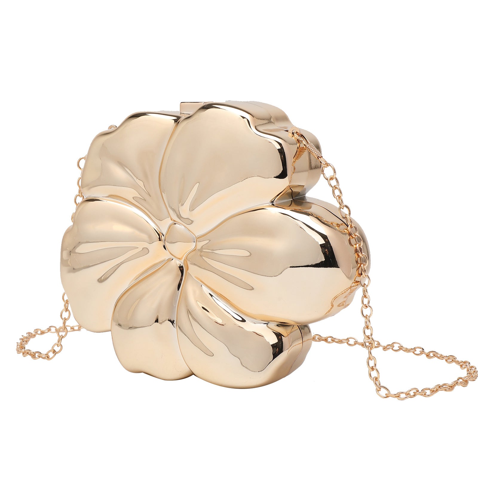 flower womens clutch chain crossbody bag fashion