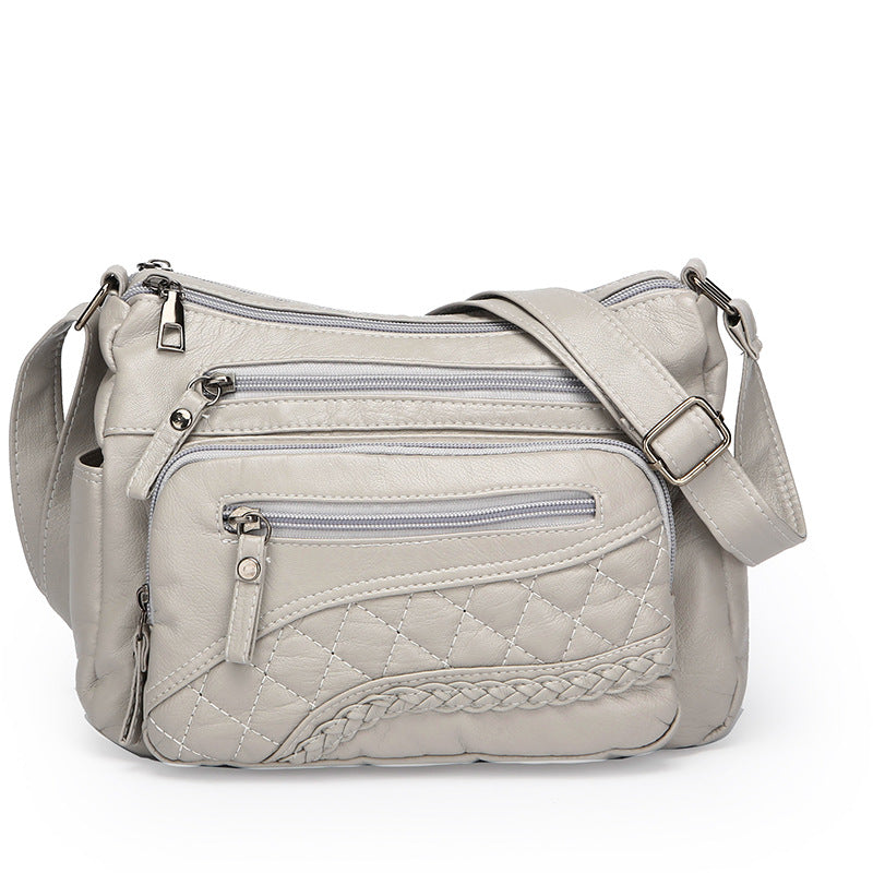 Women's Multi-pocket Shoulder Messenger Bag