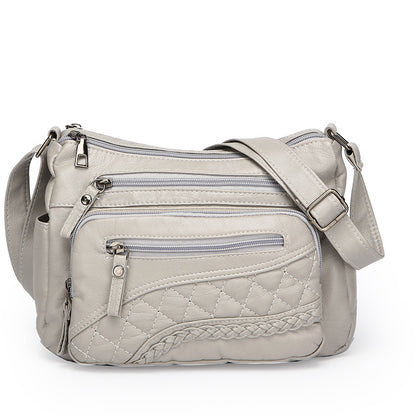 Women's Multi-pocket Shoulder Messenger Bag