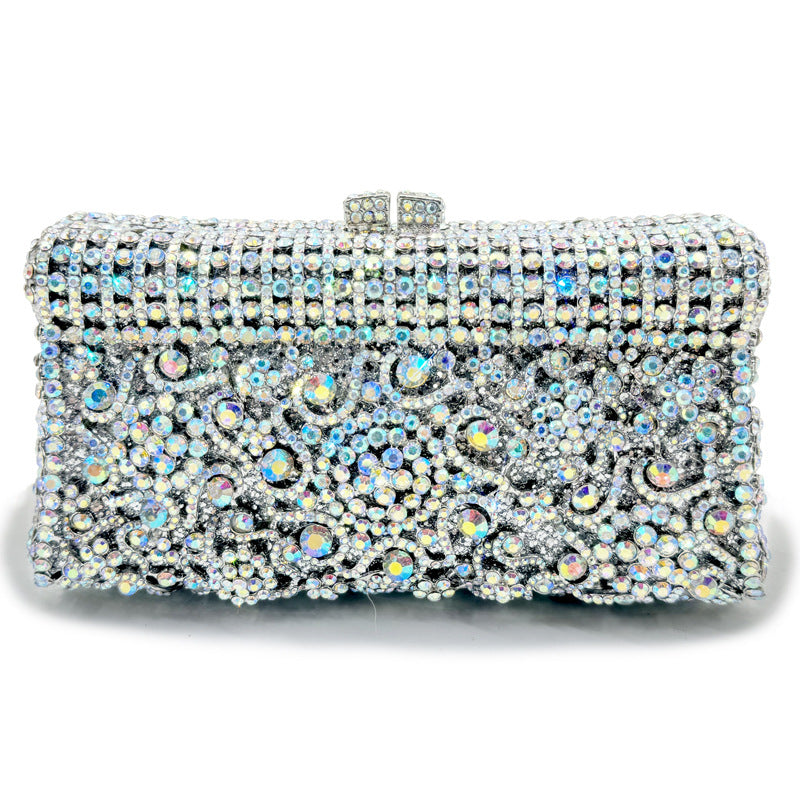 Handmade Spot Drill Dinner Bag Fashion Lady