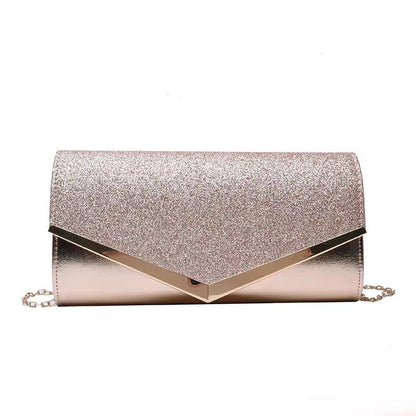 stitching dinner sequin crossbody evening gift bag