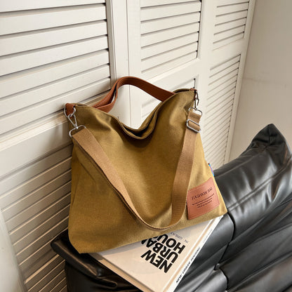 Women's Large Capacity Special-interest Design Textured Handbag All-match Casual Shoulder Messenger Bag