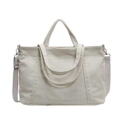 Fashion Personality Large Capacity Corduroy Bag Women