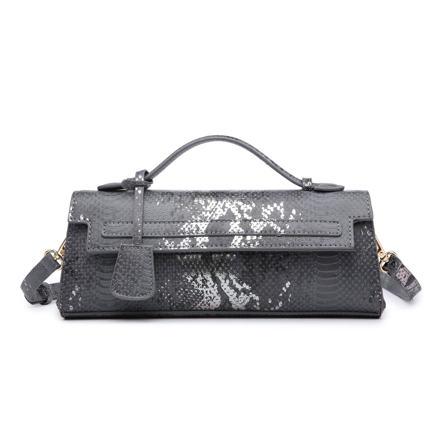 cute ostrich grain crossbody shoulder bag