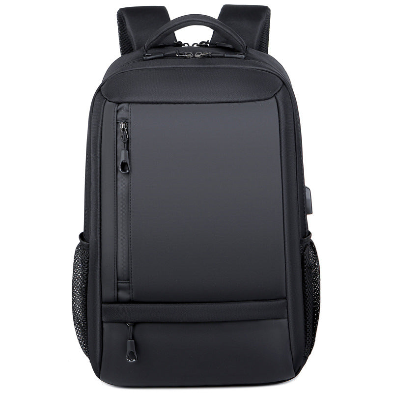 mens multi functional computer backpack simple waterproof