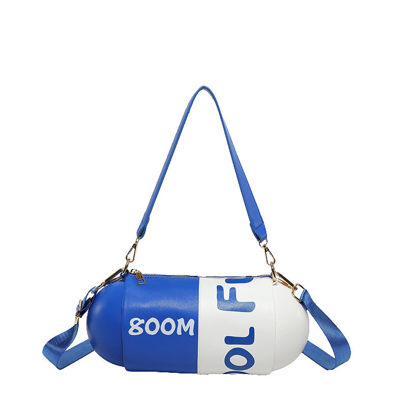 contrast color capsule shell womens bag crossbody