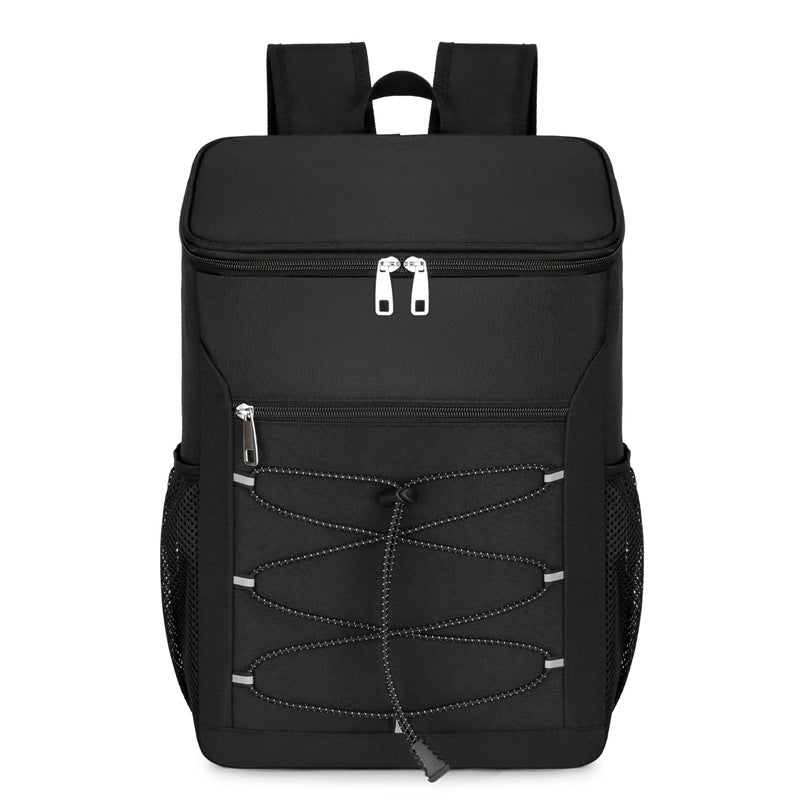 zipper reflective stripe backpack heat insulation cold insulation