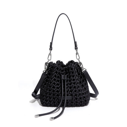 high grade windmill knot bucket bag hand woven