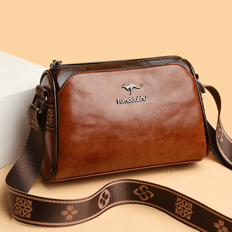 womens retro double sided pillow shoulder messenger bag