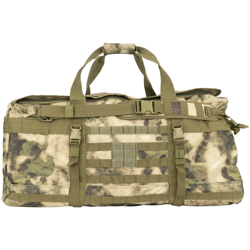 large capacity tactical camouflage double shoulder backpack