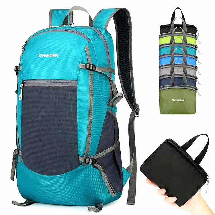 folding multifunctional portable outdoor mountaineering travel waterproof backpack
