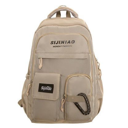Nylon Large-capacity Casual Simple Backpack