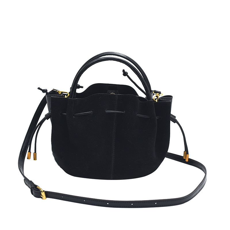 all match commute simple solid color crossbody womens bag