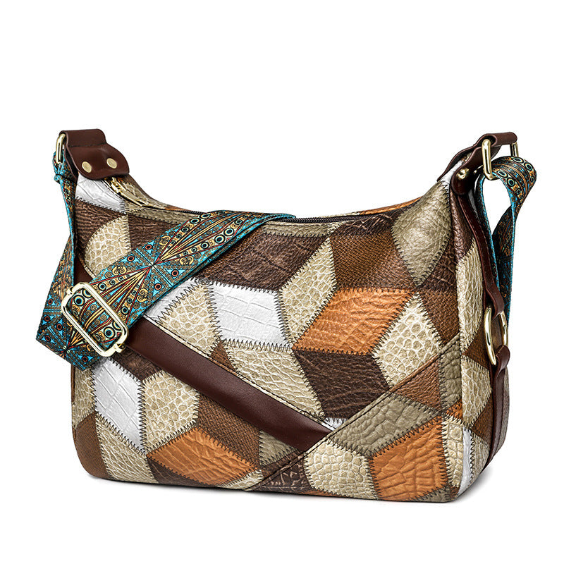 new soft leather cross body bag large capacity
