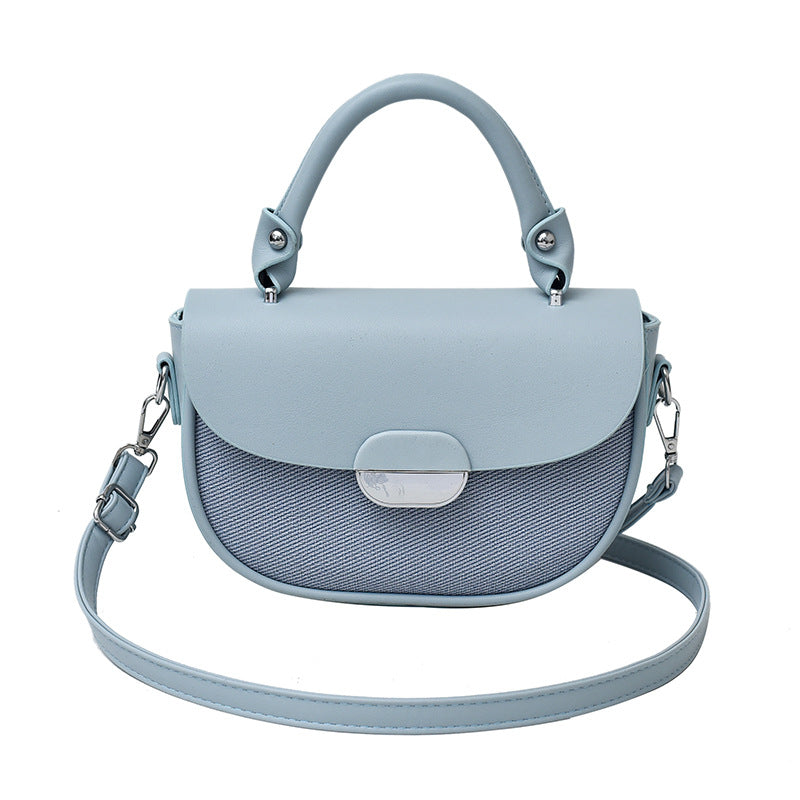 fashion portable small square bag womens simple retro