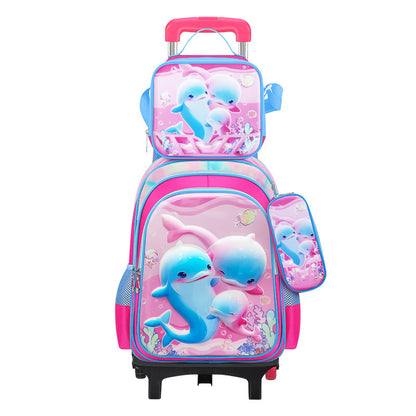 cute cartoon backpack for primary school students