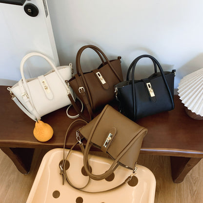 portable bucket shoulder crossbody underarm bag