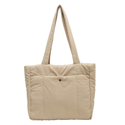 Korean Autumn And Winter Large Capacity Down Single-shoulder Bag