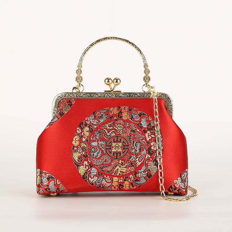 Chinese Style Embroidery Cheongsam Bags Women's Handbag